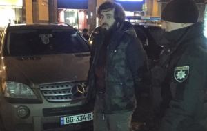 Ali Tamayev_Timayev_Ukraineian police_Kiev_Ukraine_Jan 2017