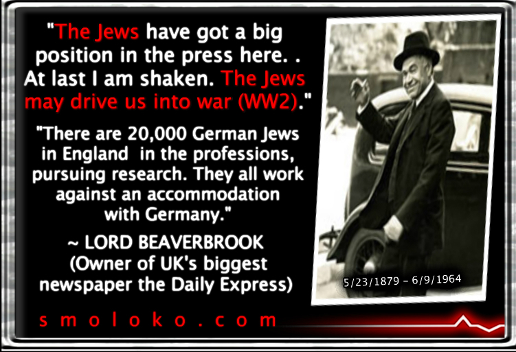 Image result for smoloko jews start all the wars