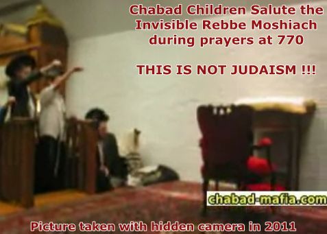 chabad nazi salute