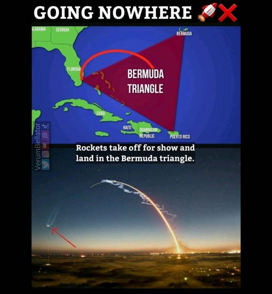 NASA rockets land in bermuda