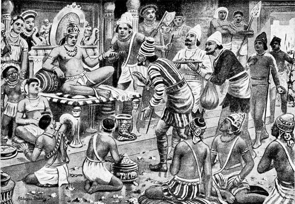 Pulakesi II continued the expansionist policies of the Chalukyas, and even defeated Harsha in battle. (Public domain)