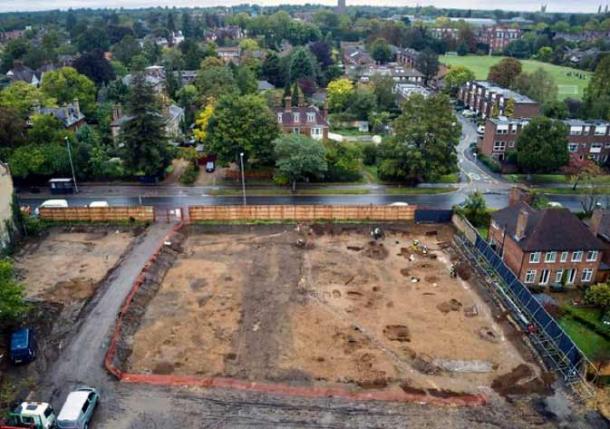 Image taken from arial drone footage of the site. (Dronescapes / Kings College)