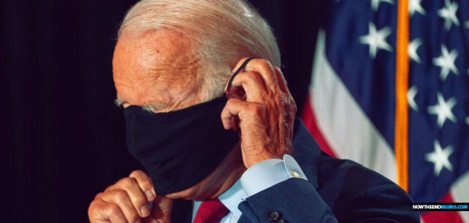 joe biden now says there is no end in sight for mask wearing in the usa