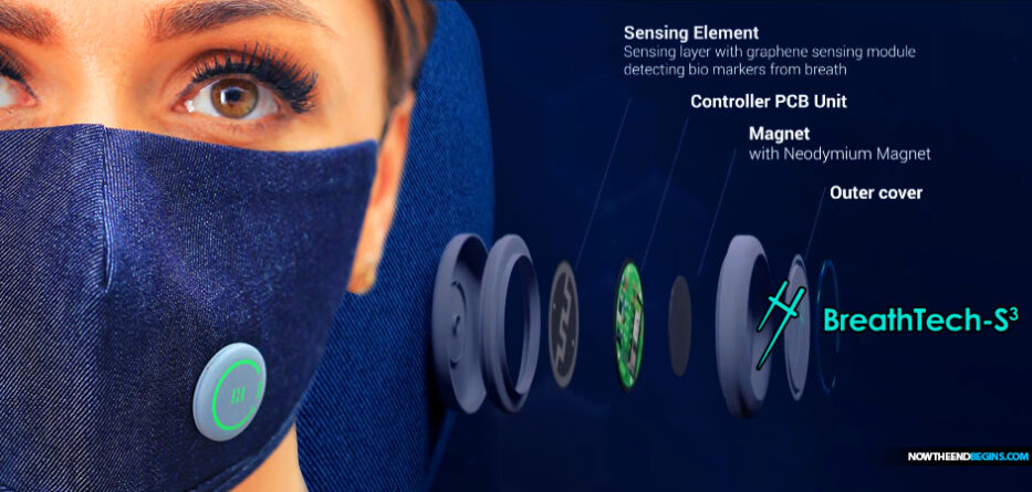world economic forum wants you to wear a microchip powered smart mask that tells you when you’re allowed to have fresh air