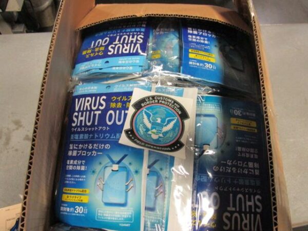 "Virus Shut Out" products