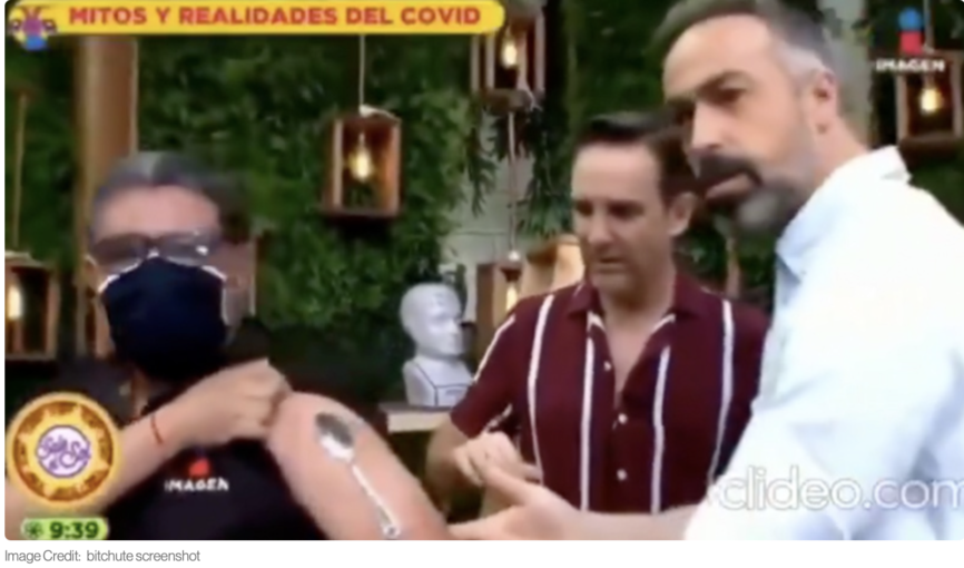 mexican program accidentally proves covid vaccine magnet theory while attempting to debunk it