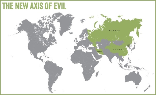 axis of evil map