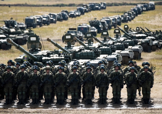 RUSSIA-DEFENCE-ARMY-DRILLS