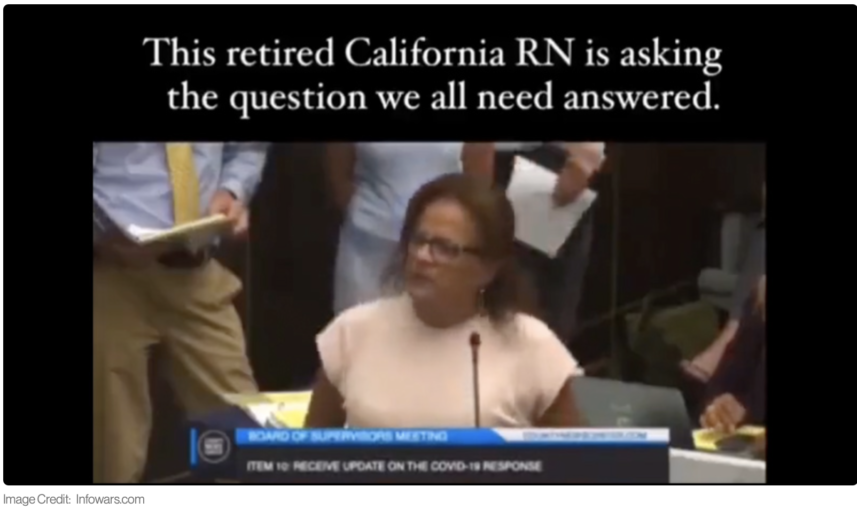 california nurse asks county board why vaccines necessary if they don’t work