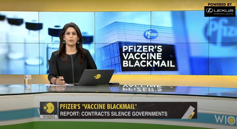 indian television exposes how pfizer bullies and blackmails countries for covid shots – 'desperate countries force to make humiliating concessions'