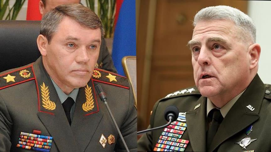 US, Russia army chiefs talk recent skirmish in Syria