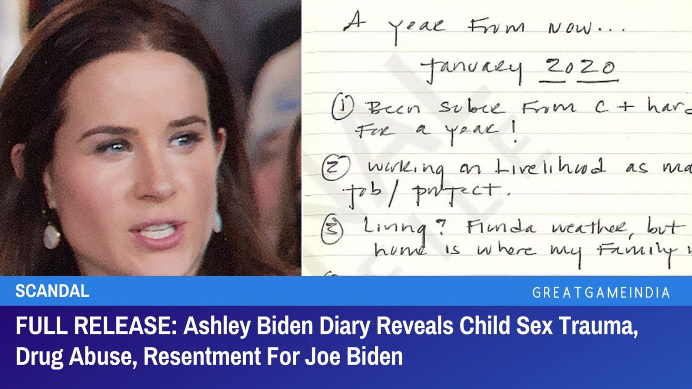 diary of joe biden's daughter reveals child sex trauma, drug abuse, resentment for her father