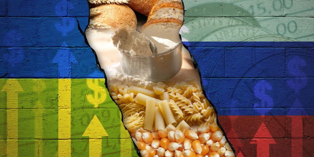ukraine and russia are vital to global food supply, accounting for 25%+ of global wheat trade