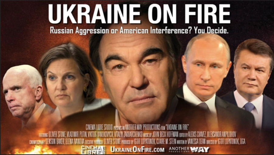 youtube banned oliver stone’s bombshell ukraine documentary 'ukraine on fire'