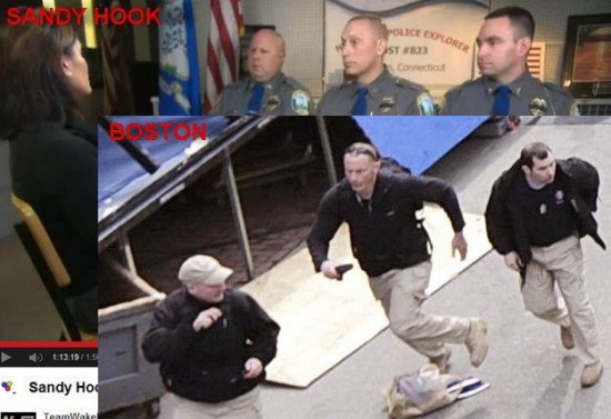 false flag Boston Bombing and Sandy Hook CIA officers identified