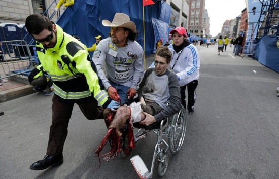 Boston Marathon Bombing false flag attack by Jewish Government