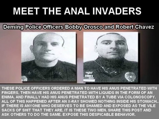 Bobby Orosco and Robert Chavez the anal invaders