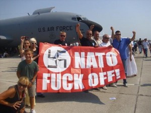 NAZI NATO JEWS FUCK OFF!