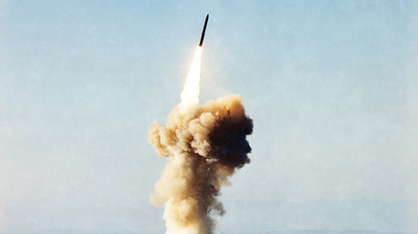 FILE PHOTO: Minuteman III missile © Lee Corkran / Getty Images