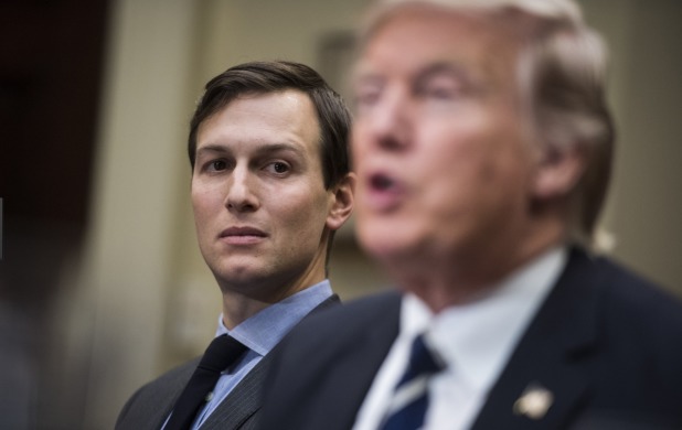 Jared Kushner Trump's son-in-law Israel illegal settlements