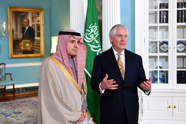 Tillerson and Saudi Foreign Minister Adel Al Jubeir 69cc6