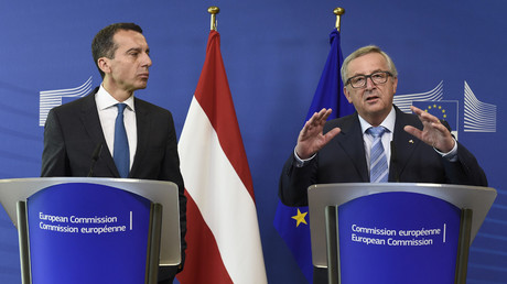 European Commission President Jean-Claude Juncker (R) and Austria's Chancellor Christian Kern © John Thys