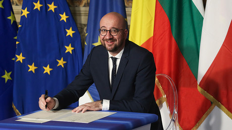 Belgium's Prime Minister Charles Michel © Remo Casilli