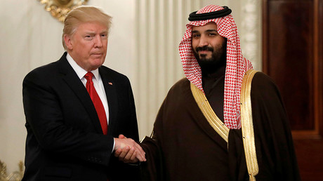 US President Donald Trump and Saudi Deputy Crown Prince and Minister of Defense Mohammed bin Salman © Kevin Lamarque