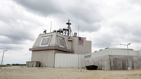 The deckhouse of the Aegis Ashore Missile Defense System (AAMDS). © Inquam Photos