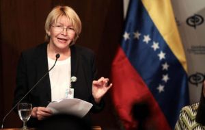 Attorney General Luisa Ortega's leadership of the state prosecution has come under criticism since her press conference on Wednesday morning. (Archives)