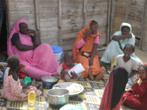 Family of slaves in modern Mauritania.
