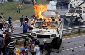 Riots in Caracas_Venezuela_May 2017