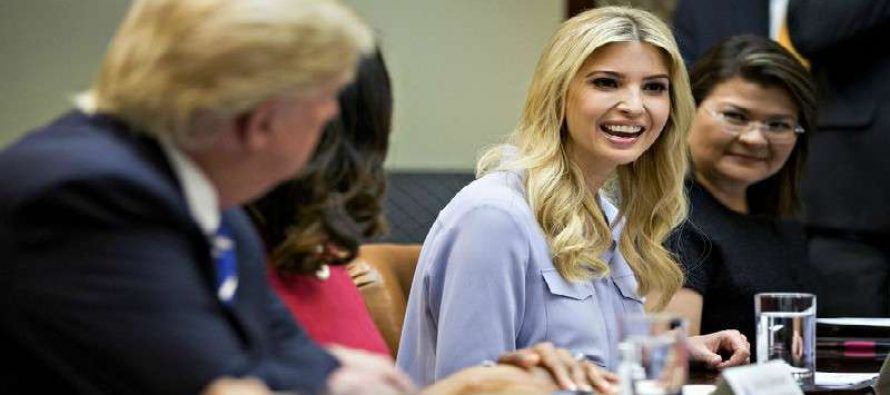 Ivanka Uses her Position in the WH to Profit from Nepotism as Entrepreneurship