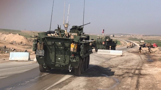 US troops near Manbij