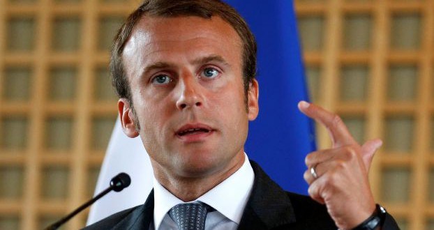 French Presidential Hopeful Emmanuel Macron