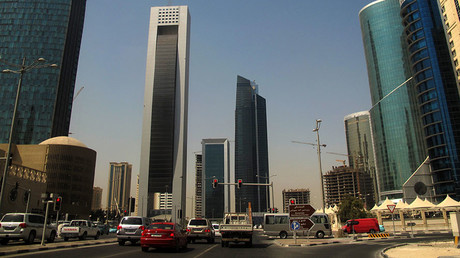 Skyscrapers in the Qatari capital Doha. © Patrick Baz