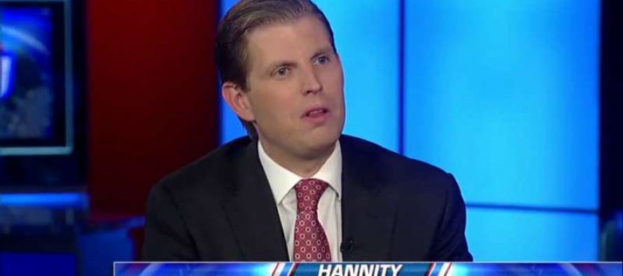 Eric Trump Says Dems ‘Aren’t Even Human’ After His Charity is Exposed for Embezzling Donations