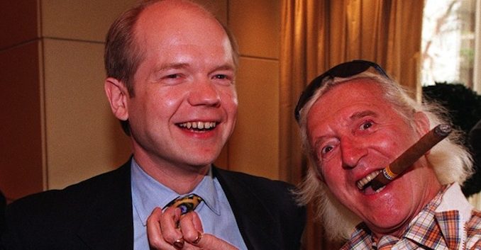 UK Conservative party covered up Jimmy Savile pedophile scandal during 1997 General Election