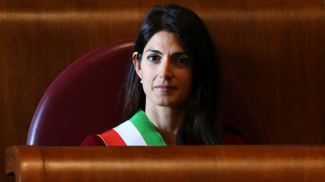 Rome's mayor Virginia Raggi © Alessandro Bianchi