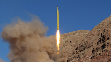 FILE PHOTO Ballistic missile is launched and tested in an undisclosed location, Iran © Mahmood Hosseini 