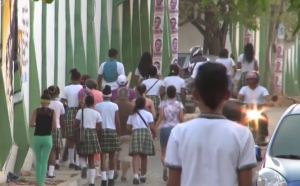 School children in Cartagena.
