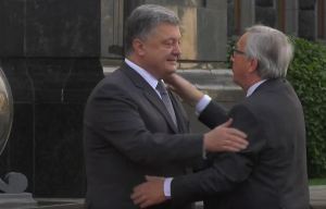 Juncker and Poroshenko_Kiev_Ukraine_Jul 2017