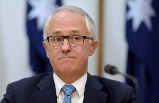 Malcolm Turnbull Australian government cashless society