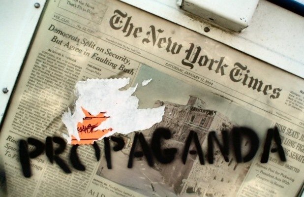 New York Times fake news propaganda Russian hacking story