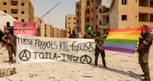 The Queer Insurrection and Liberation Army, or TQILA, is the first LGBT unit to join Kurdish forces in the fight against ISIS extremists. Photo: IRPGF