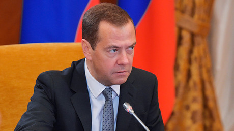 Russian Prime Minister Dmitry Medvedev  © Alexander Astafyev