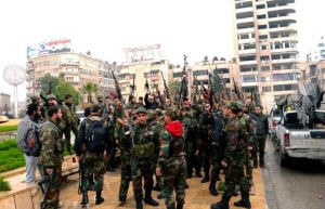 SAA troops in Aleppo (archives)