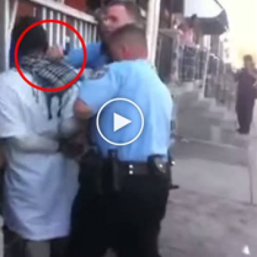 Cop Calls Handcuffed Man A Pussy As He Punches Him in The Face