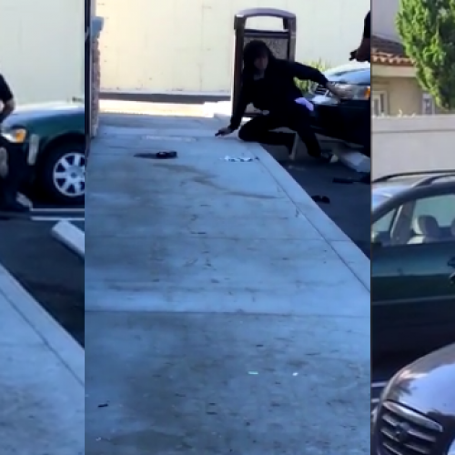 [WATCH] Huntington Beach Police Officer Struggles With Suspect Before Fatal Shooting