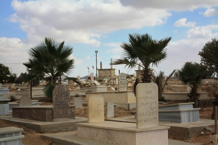 A tribal cemetary is most of what remains of al-Araqib, a Bedouin village that Israeli authorities have demolished over 100 times. (Photo: Aniqa Raihan)